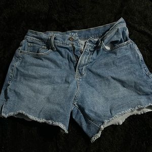 Blue A.N.A. Women’s high rise Jean shorts